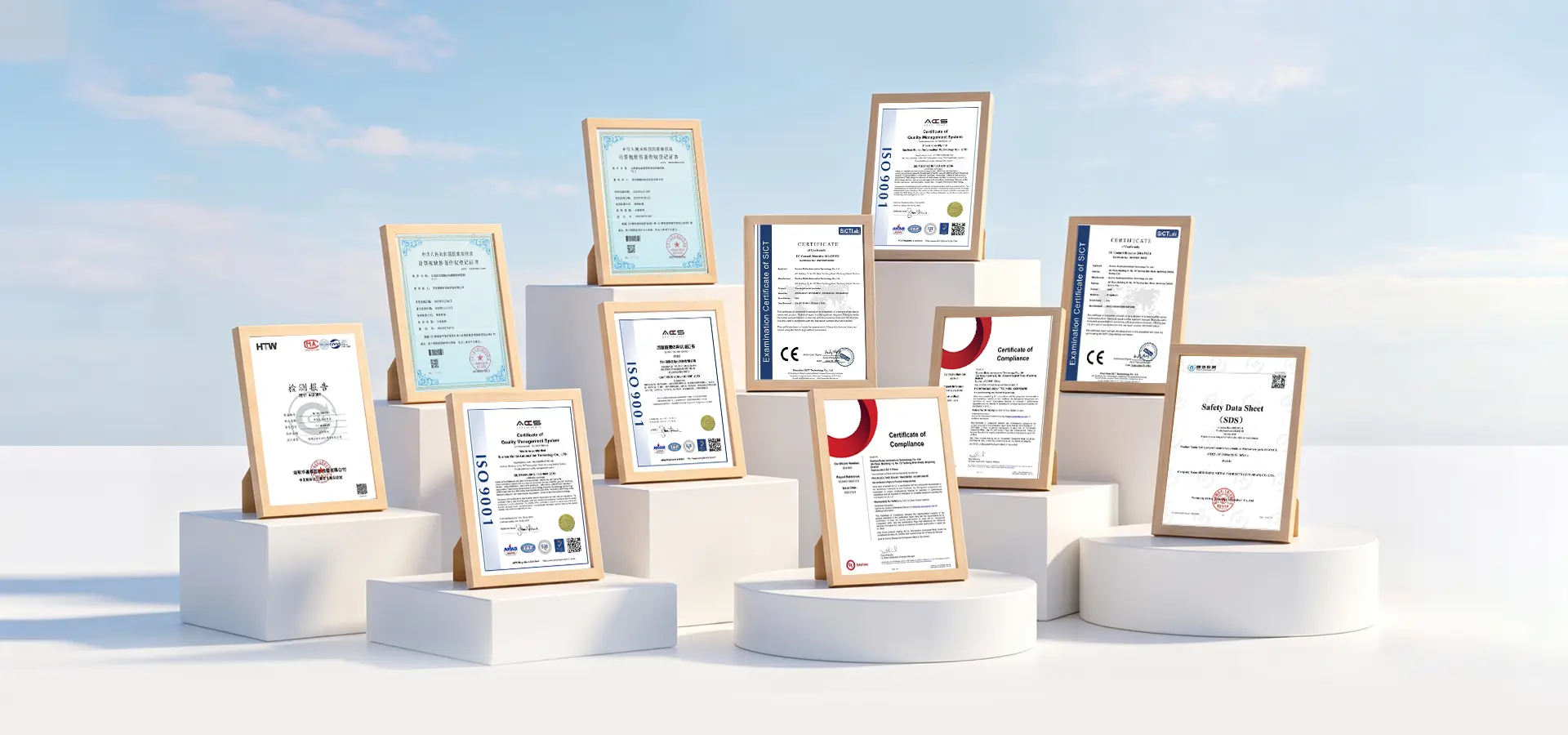 Pengeluar Bertauliah ISO 9001 & CE di China